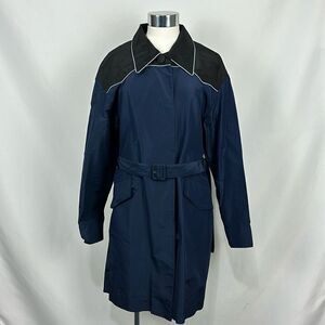 Prada Black and Navy Nylon 3/4 Belt